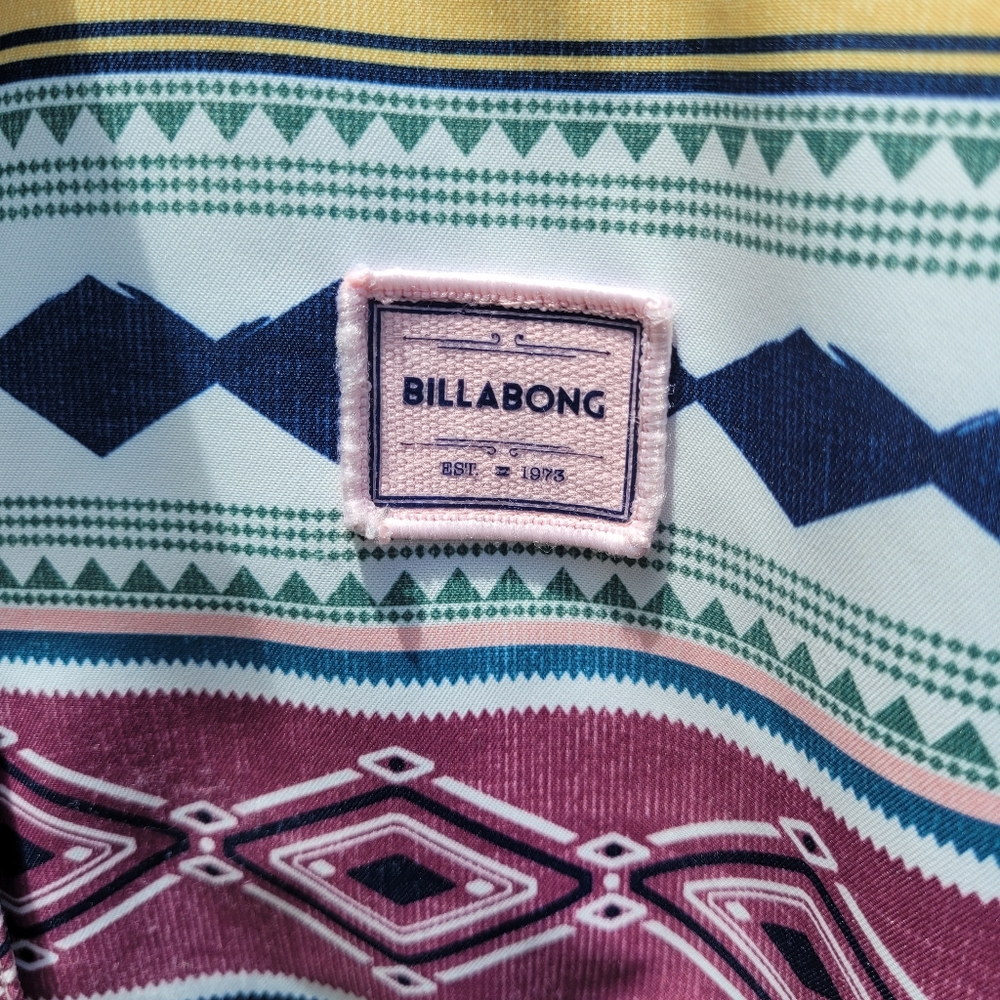 Billabong Multicolor Patterned Ski Jacket - image 2